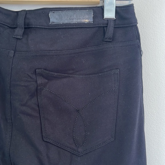 Calvin Klein Jeans black skinny pants size 4 - Picture 5 of 5